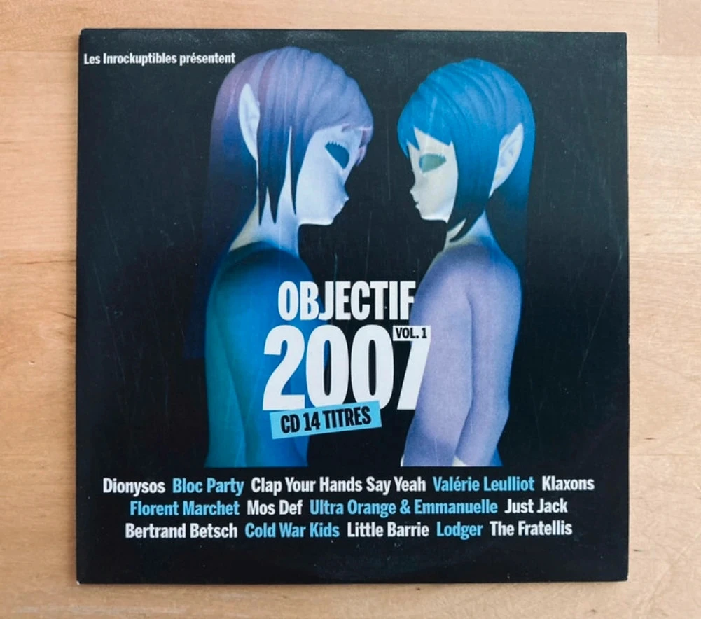 CD sampler Les Inrocks objectif 2007 vol 1.